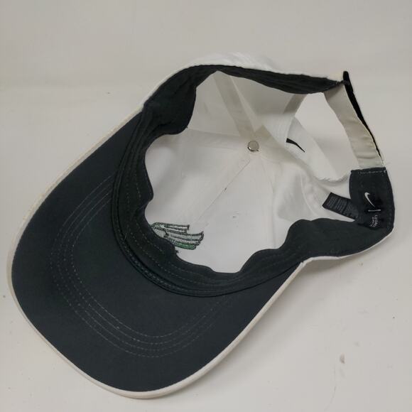 Nike Legacy91 Dri Fit Strapback Hat North Texas Mean Green Embroidered Logo OSFM - Picture 10 of 13